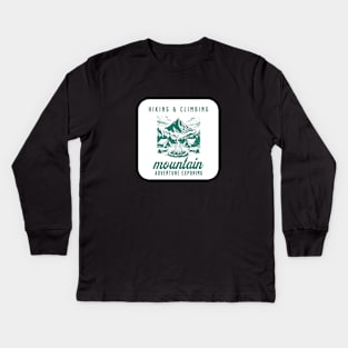 outdoor activity in mountain Kids Long Sleeve T-Shirt